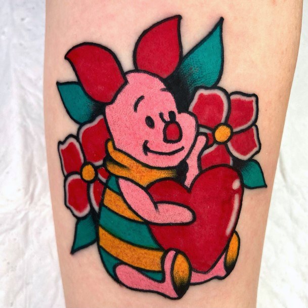 Piglet Womens Tattoo Designs