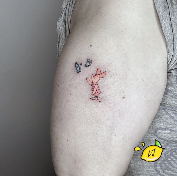 Pigletic Womens Piglet Tattoo Designs