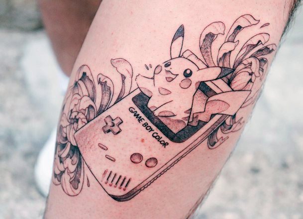 Pikachu Female Tattoo Designs