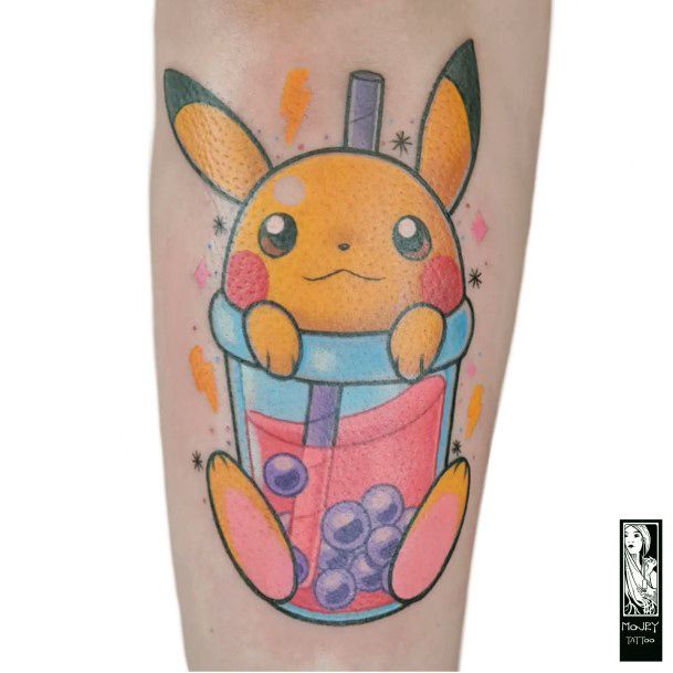Pikachu Tattoos For Girls
