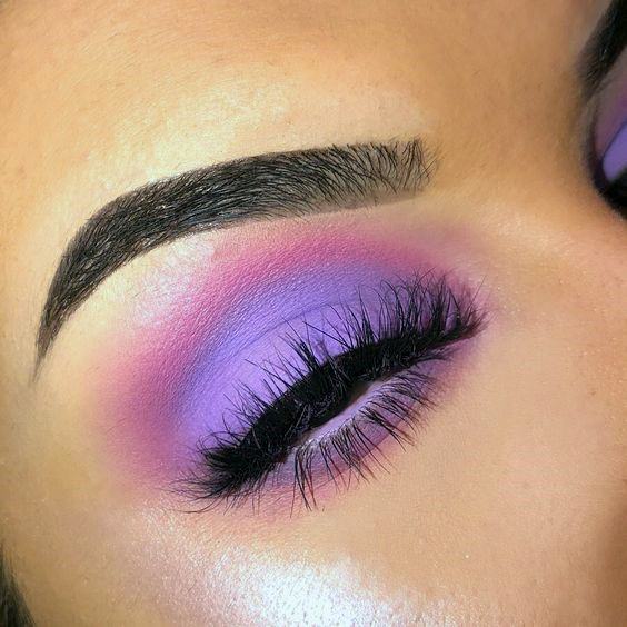 Pink And Purple Sherbet Eyeshadow Women