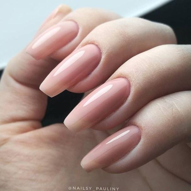 Pink Creative Date Nail Designs For Women