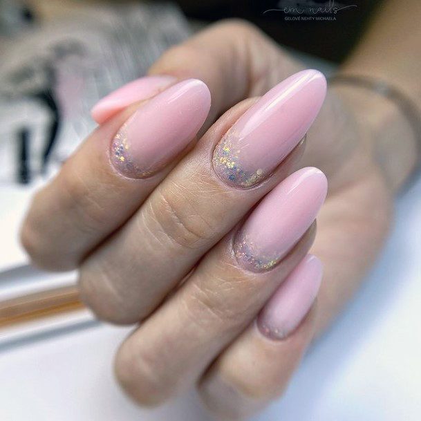 Pink Dress Female Nail Designs