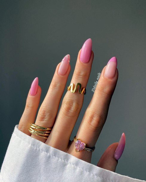 Pink Dress Nail Design Inspiration For Women