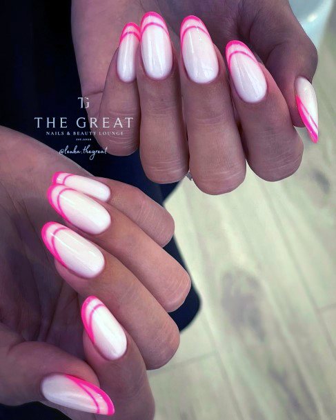 Pink Female Nail Designs