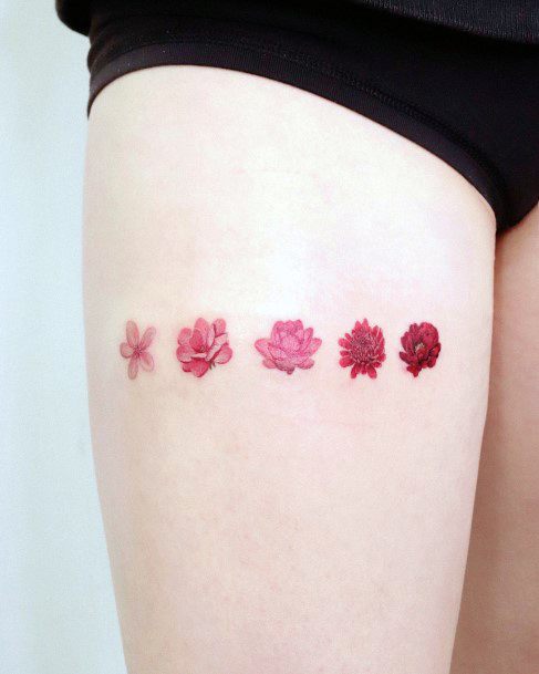 Pink Girls Tattoo Ideas