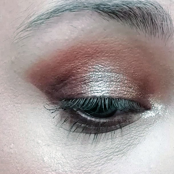 Pink Gold And Brown Eyeshadow Women