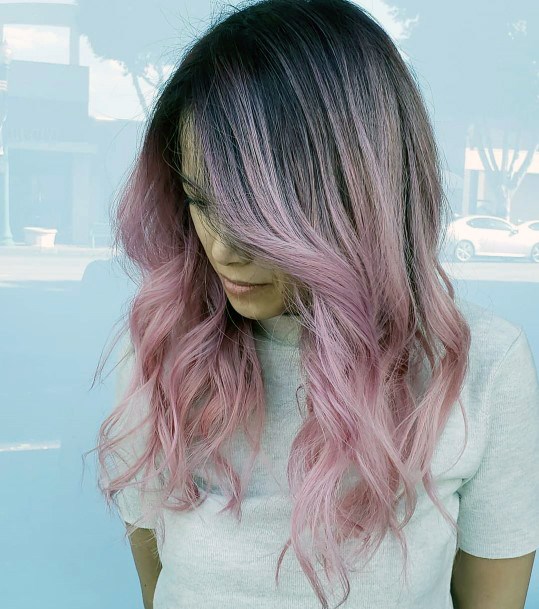 Pink Hairstyless For Girls