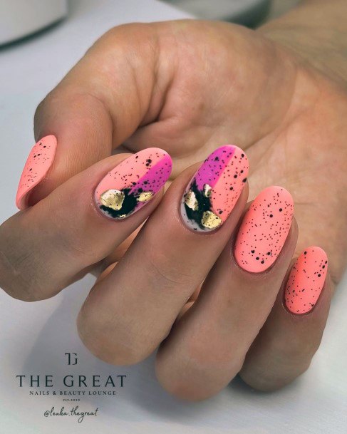 Pink Nails Feminine Ideas