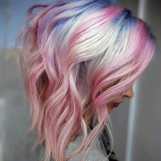 Pink Ombre Girls Hairstyles Ideas