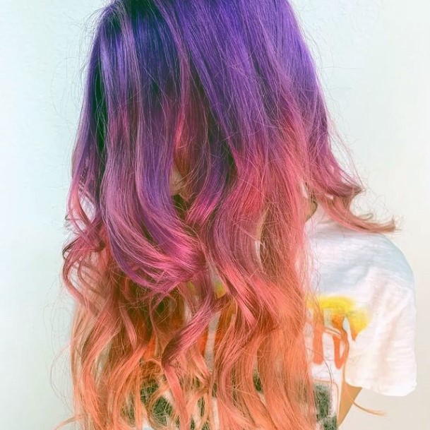 Pink Ombre Hairstyles Design Ideas For Girls