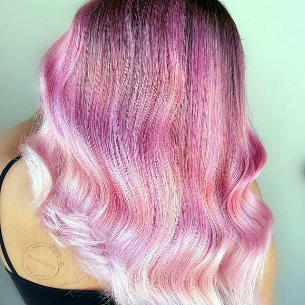 Pink Ombre Hairstyles Feminine Ideas