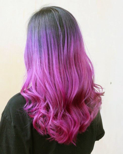 Pink Ombreic Womens Pink Ombre Hairstyles Ideas