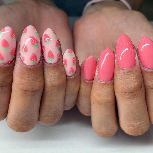 Pink Summer Nail Design Inspiration For Women