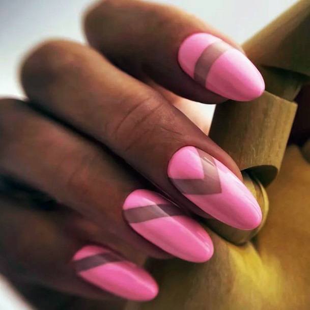 Pink Summer Womens Nail Designs