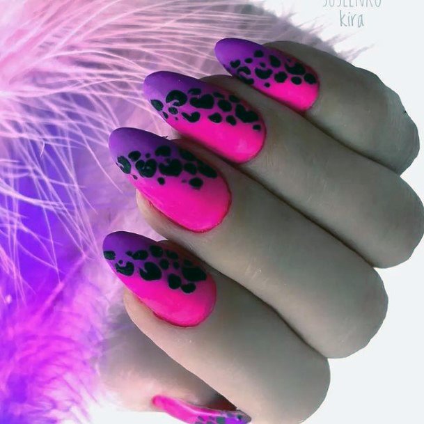 Pink Summeric Womens Pink Summer Nail Designs