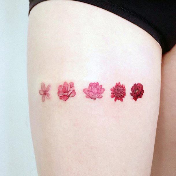 Pink Tattoo Design Inspiration For Women
