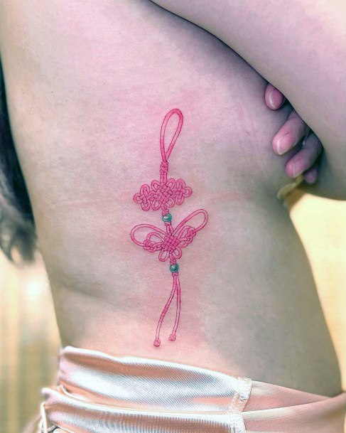 Pink Tattoo Feminine Designs