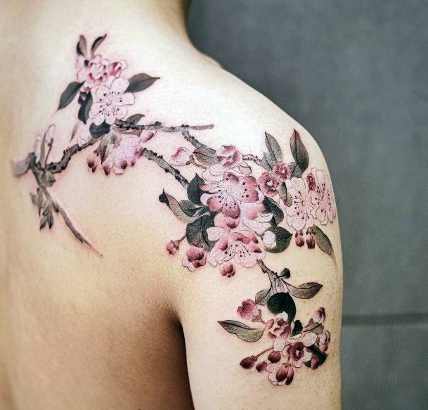 Pink Tattoos Feminine Ideas