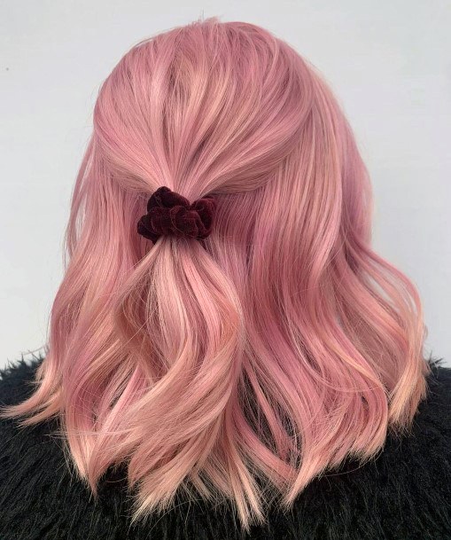 Pink Womens Hairstyles