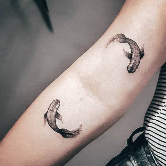 Pisces Womens Tattoo Ideas