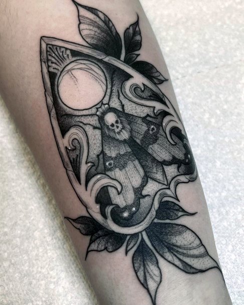 Planchette Female Tattoo Designs