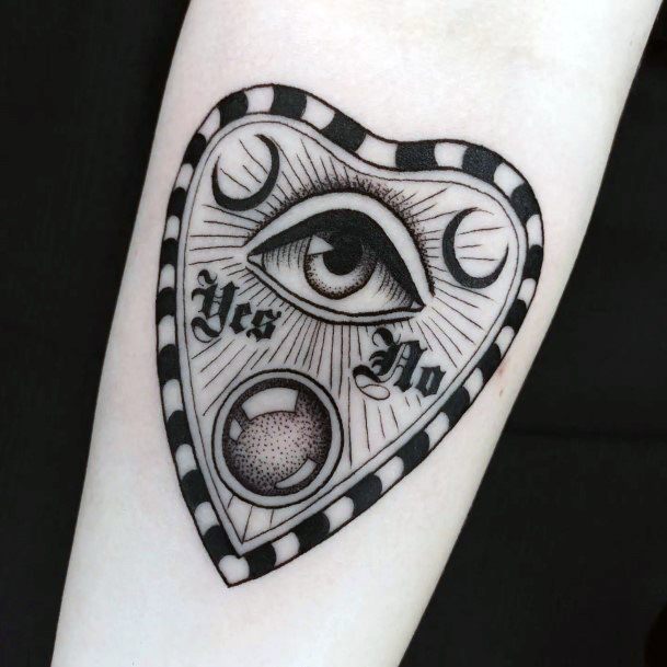 Planchette Tattoo Design Inspiration For Women