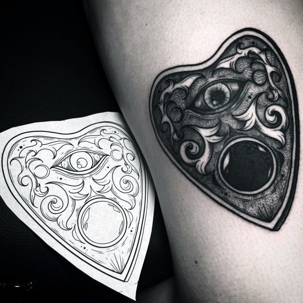 Planchette Womens Tattoo Ideas