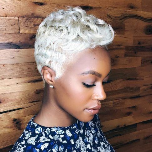 Platinum Cute Pixie Hairstyles For Black Women