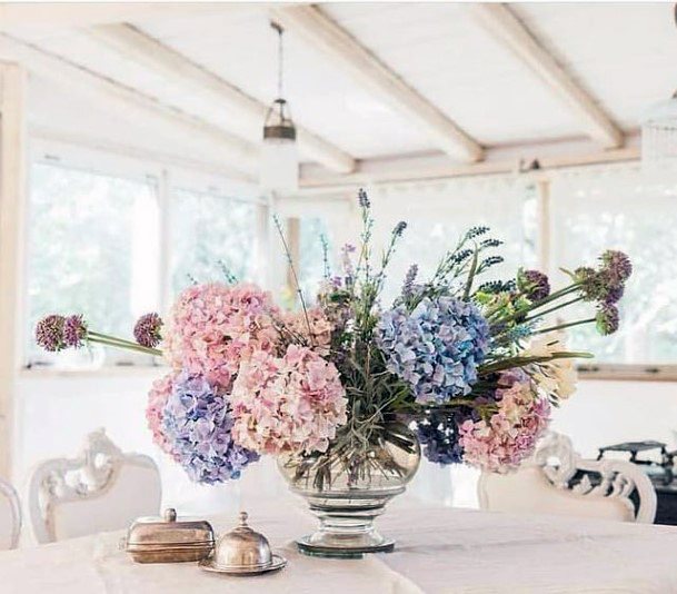 Plush Hydrangea Flowers Wedding