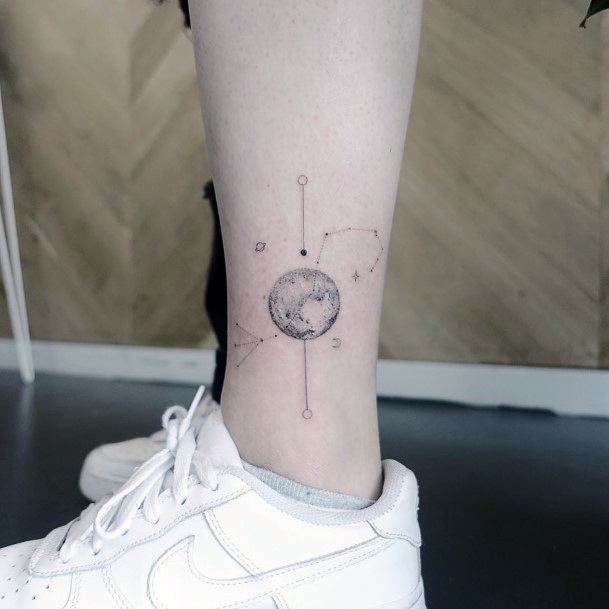 Pluto Girls Tattoo Ideas