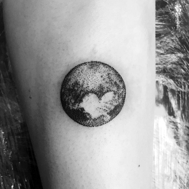 Pluto Tattoos For Girls