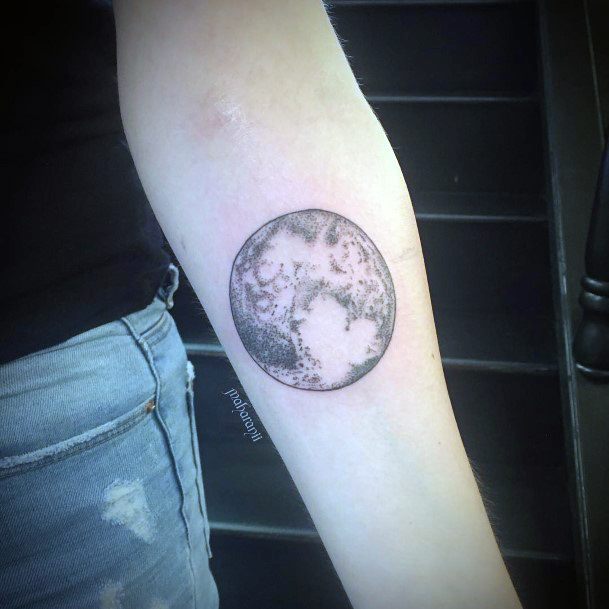 Pluto Womens Tattoo Ideas