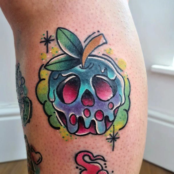 Poison Apple Womens Tattoo Ideas