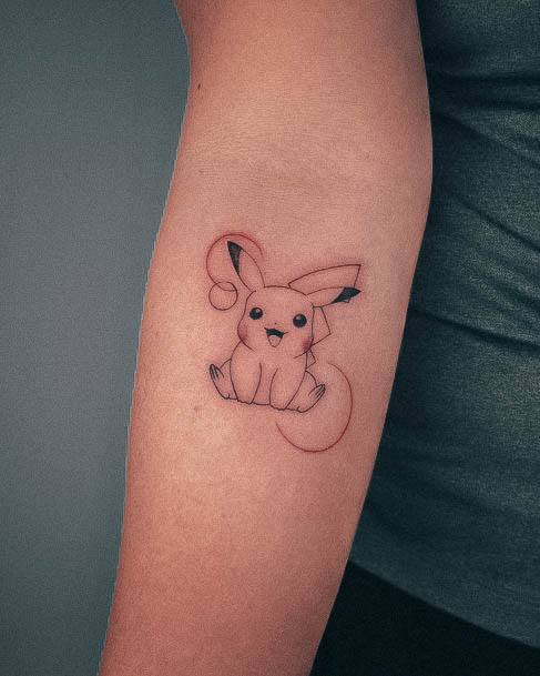 Pokemon Tattoo For Ladies