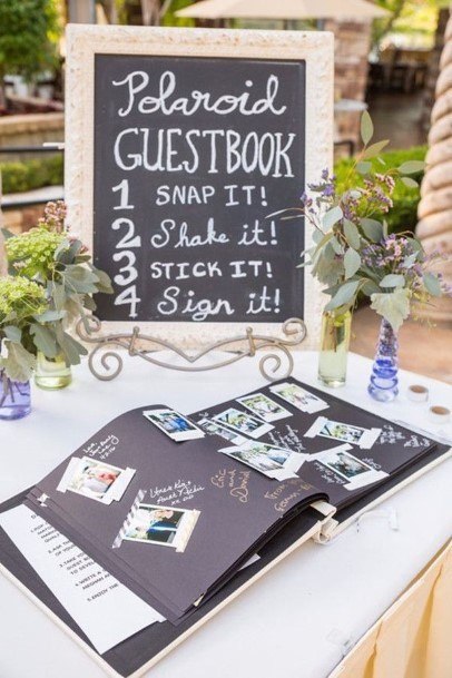 Polaroid Guest Book Unique Ideas