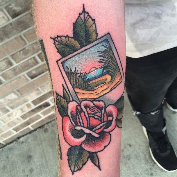 Polaroid Tattoos Feminine Ideas