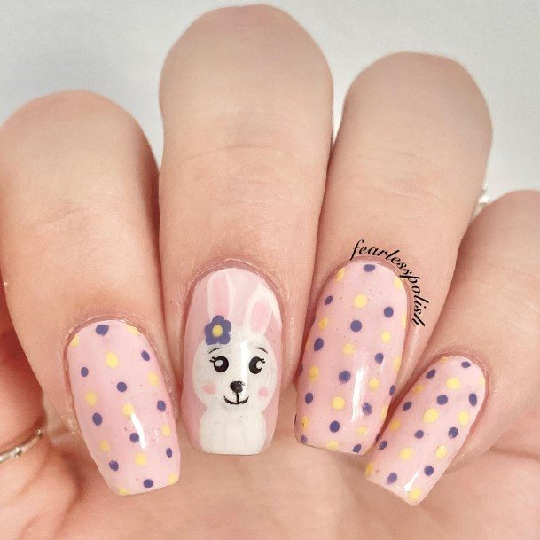 Polka Dot Nail Design Inspiration For Women