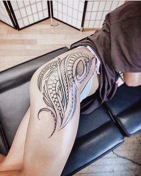 Polynesian Womens Tattoo Designs