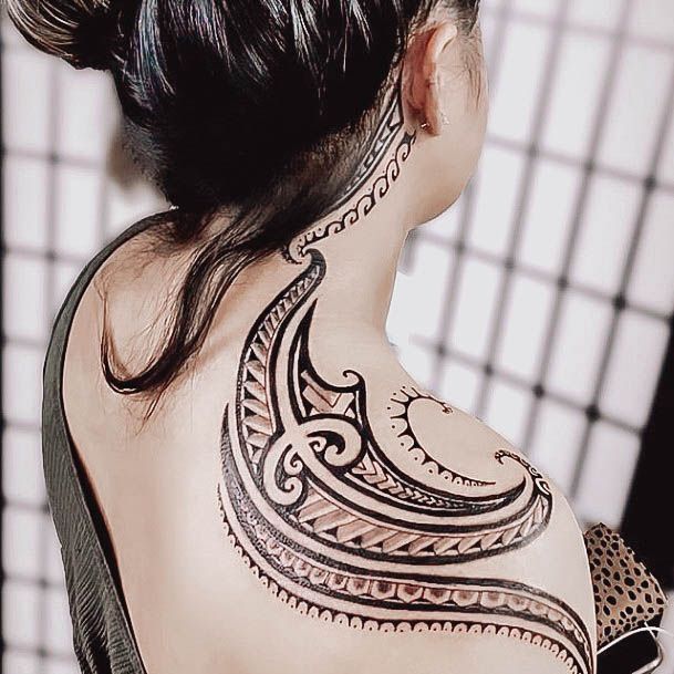 Polynesian Womens Tattoos