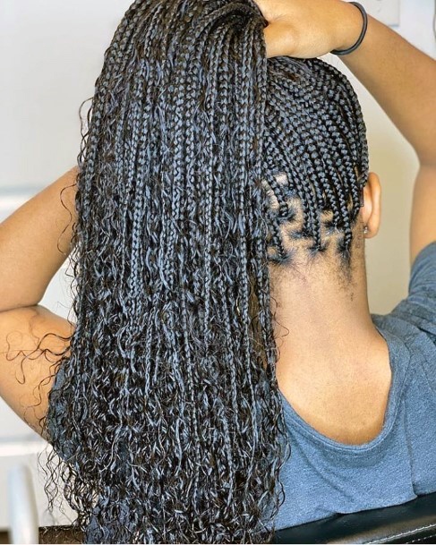 Pony Crochet Long Hairstyles For Black Women