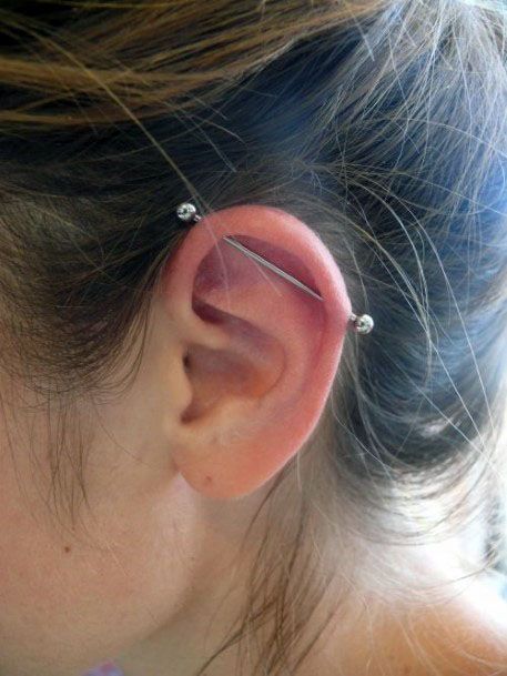 Popular Industrial Ear Piercing Trending Ideas For Girls