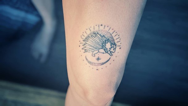 Porcupine Tattoo Design Inspiration For Women