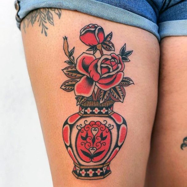 Pottery Girls Tattoo Ideas