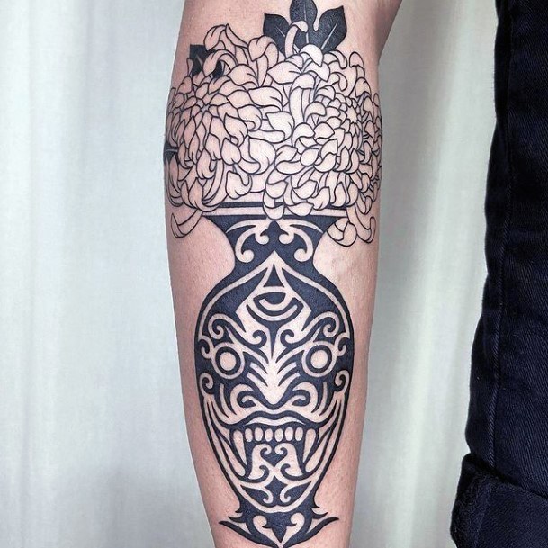 Pottery Womens Tattoo Designs