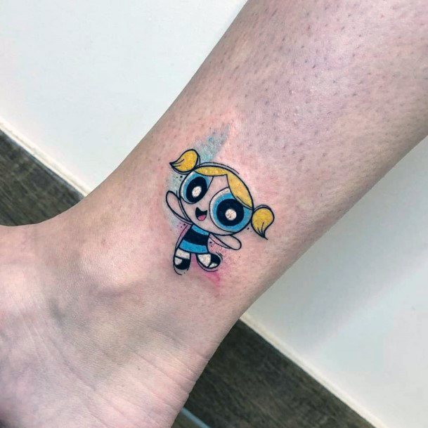 Powerpuff Girls Bubbles Girls Tattoo Ideas