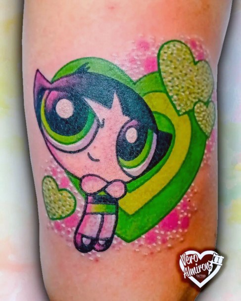 Powerpuff Girls Buttercup Girls Tattoo Ideas