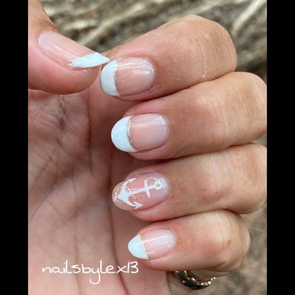 Pretty Anchor Nails Women