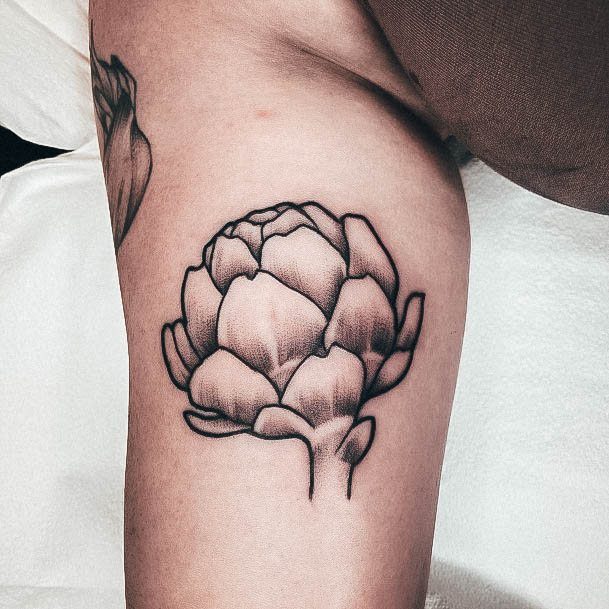 Pretty Artichoke Tattoos Women