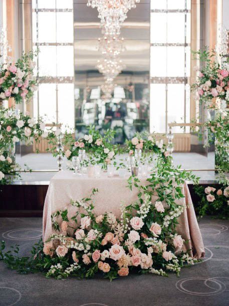 Pretty August Wedding Flowers Decor